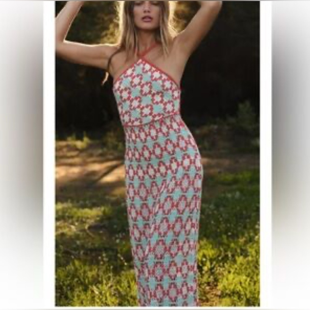 Zara  Halter Maxi Dress